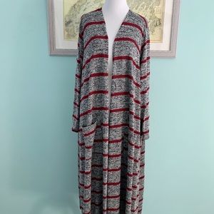 NWOT LuLaRoe Striped Sarah Cardigan